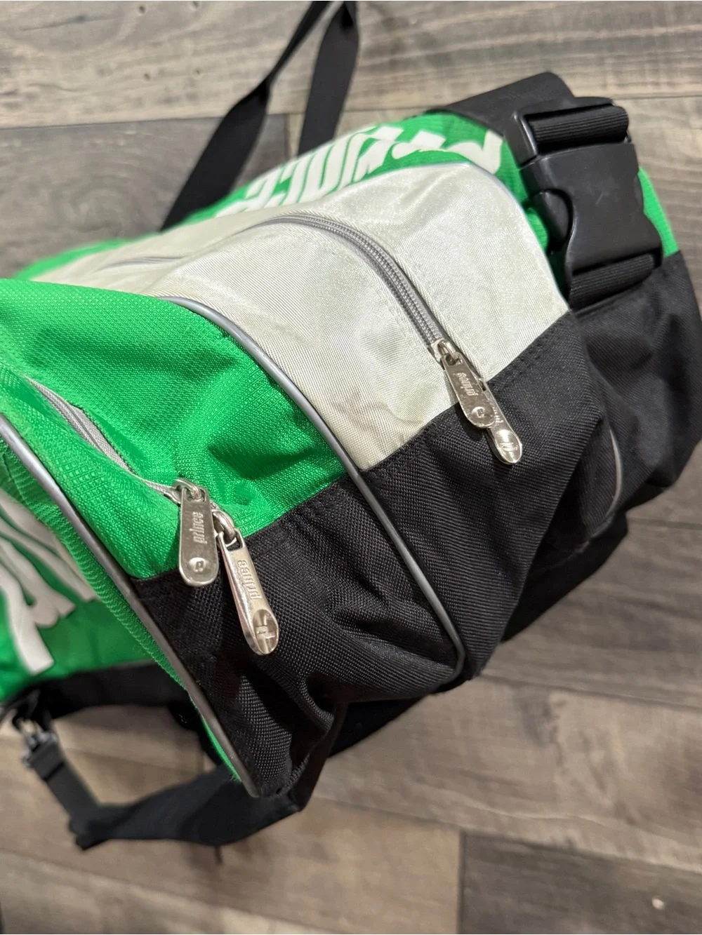 Prince Green & Black Duffel Team Tennis Bag
